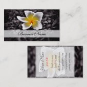 Plumeria Frangipani Hawaii Flowers Visitekaartje (Voorkant / Achterkant)