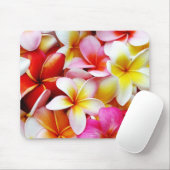 Plumeria Frangipani Hawaii Gepersonaliseerd Muismat (Met muis)