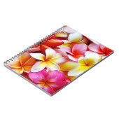 Plumeria Frangipani Hawaii Gepersonaliseerd Notitieboek (Linkerzijde)