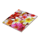 Plumeria Frangipani Hawaii Gepersonaliseerd Tegeltje (Zijkant)