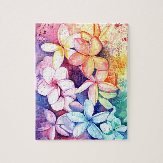 Plumeria Fun Legpuzzel (Verticaal)