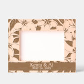 Plumeria Gegraveerde Lijstjes (Voorkant)