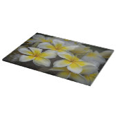 Plumeria, gele bloem fotografie snijplank (Hoek)