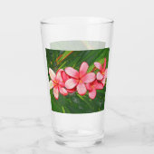 Plumeria Glas (Achterkant)