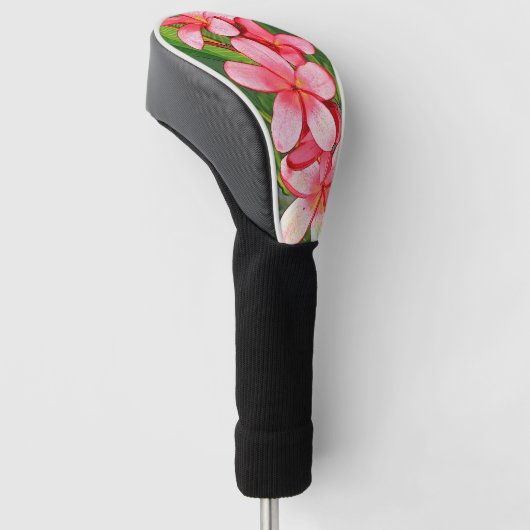 Plumeria Golfheadcover (Schuin)