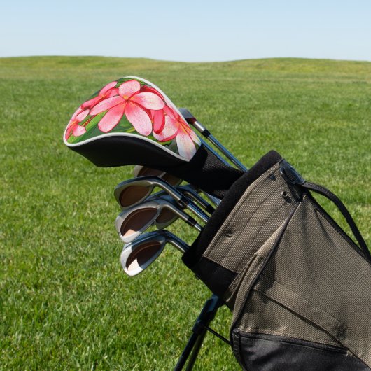 Plumeria Golfheadcover (Insitu)