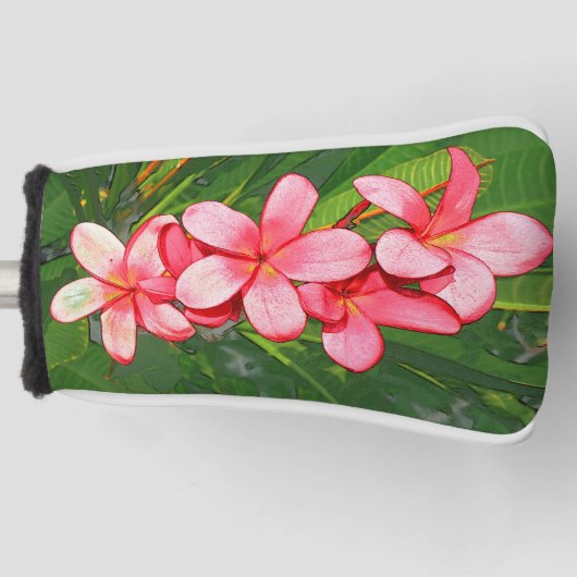 Plumeria Golfheadcover (Voorkant)