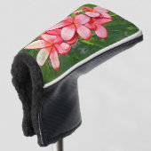 Plumeria Golfheadcover (3/4 voorkant)