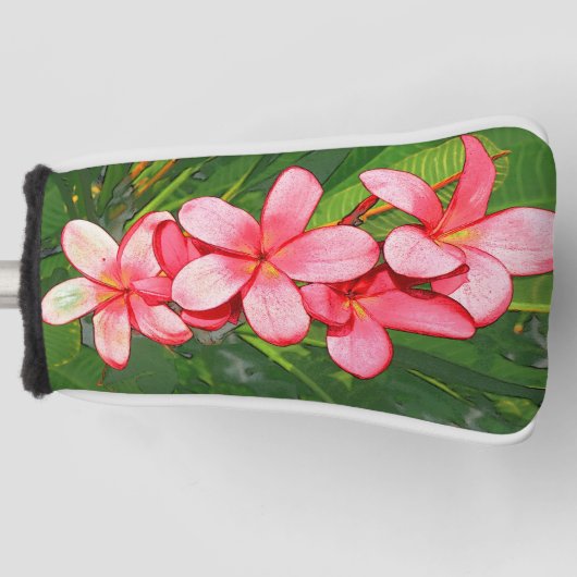 Plumeria Golfheadcover (Voorkant)