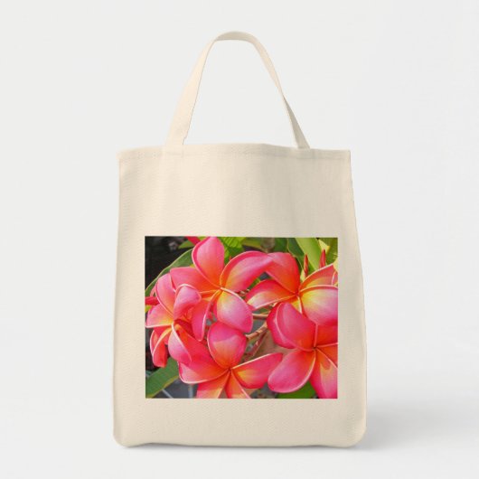 Plumeria Grocery Tas (Voorkant)