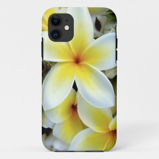 Plumeria iphone 5 Hoesje (Achterkant)