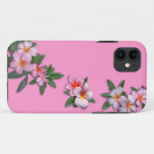 Plumeria iPhone Case (Achterkant (horizontaal))