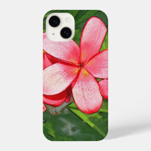 plumeria iPhone 14 hoesje