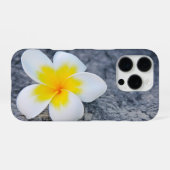 plumeria iPhone hoesje (Achterkant horizontaal)