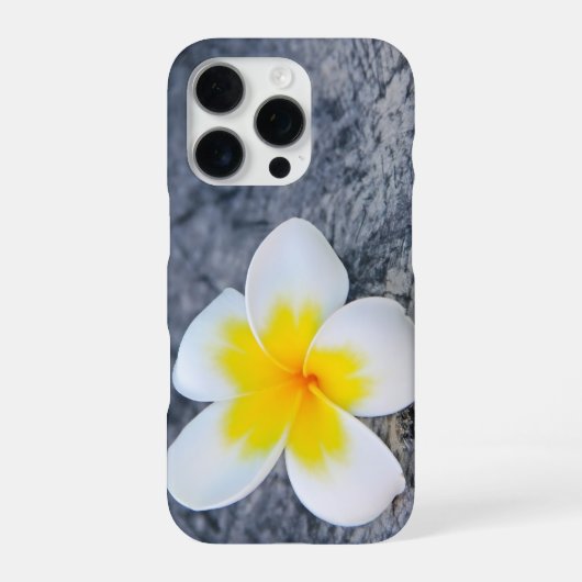 plumeria iPhone hoesje (Achterkant)