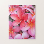 *Plumeria* Jigzaag Puzzle Legpuzzel (Verticaal)