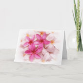 Plumeria Kaart (Voorkant)