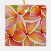 Plumeria Keramisch Ornament (Voorkant)