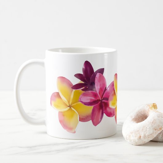 Plumeria Koffiemok (Met donut)