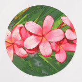 plumeria labels (Design 1)