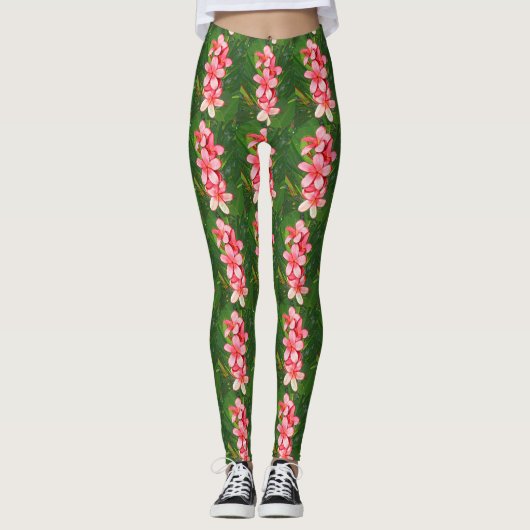 Plumeria Leggings (Voorkant)