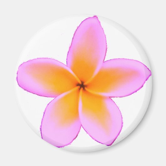 Plumeria Magneet (Voorkant)