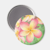Plumeria Magnet (Voorkant / Achterkant)