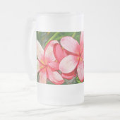 Plumeria Matglas Bierpul (Voorkant links)