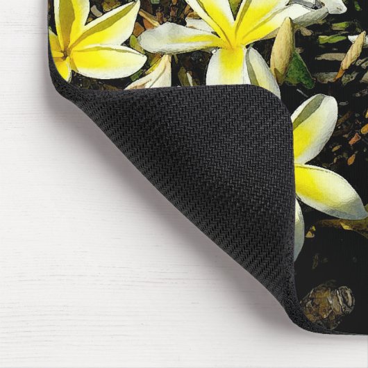 Plumeria Mouspad Muismat (Hoek)