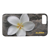 Plumeria op de rotsen Case-Mate iPhone case (Achterkant (Horizontaal))
