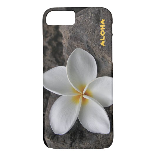 Plumeria op de rotsen Case-Mate iPhone case (Achterkant)
