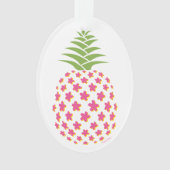Plumeria Pineapple Ornament (voorkant)