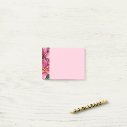 Plumeria Post It Notes (Op bureau)
