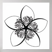 plumeria poster (Voorkant)