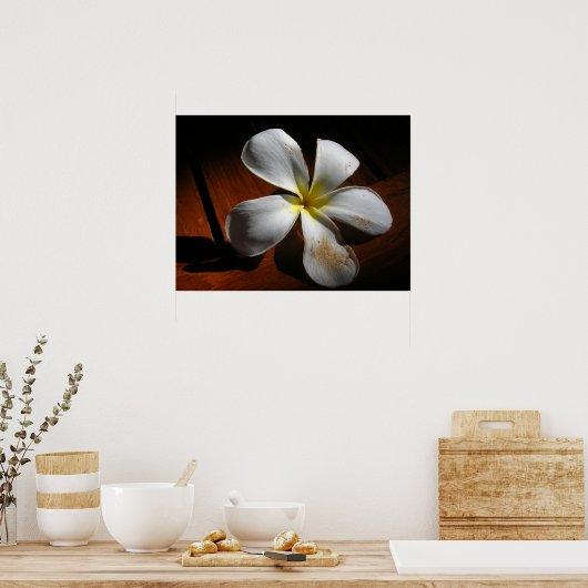 Plumeria Poster (Keuken)