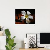 Plumeria Poster (Thuiskantoor)