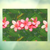 plumeria raamsticker (Vel 3)