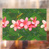 plumeria raamsticker (Vel 2)