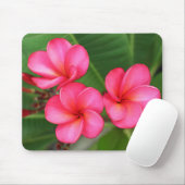 Plumeria - Roos Miami over mousepad Muismat (Met muis)