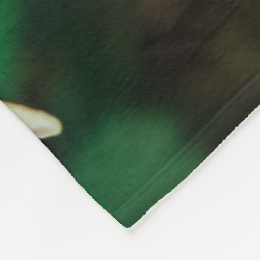 Plumeria rubra fleece deken (Hoek)