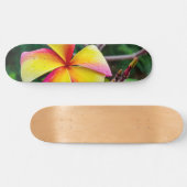 Plumeria rubra persoonlijk skateboard (Horizontaal)