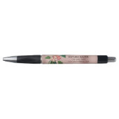 Plumeria Salon Business Promotie Roos Gold Pen (Voorkant)