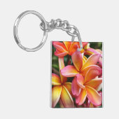 Plumeria Sleutelhanger (Voorkant Links)