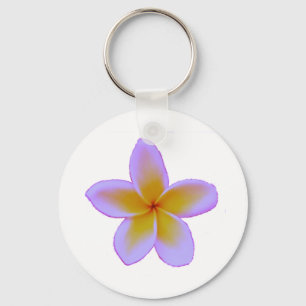 Plumeria Sleutelhanger