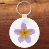 Plumeria Sleutelhanger (Voorkant)