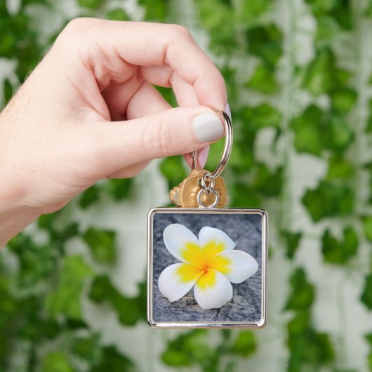 Plumeria Sleutelhanger (Hand)