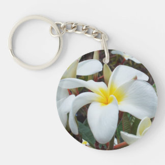 Plumeria Sleutelhanger