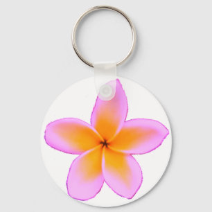 Plumeria Sleutelhanger