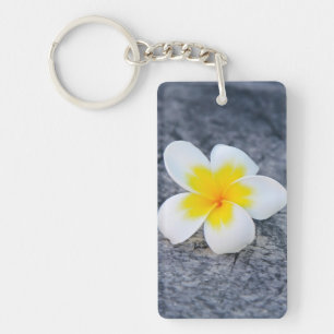 plumeria sleutelhanger