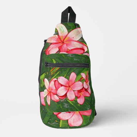 plumeria sling bag (Voorkant)